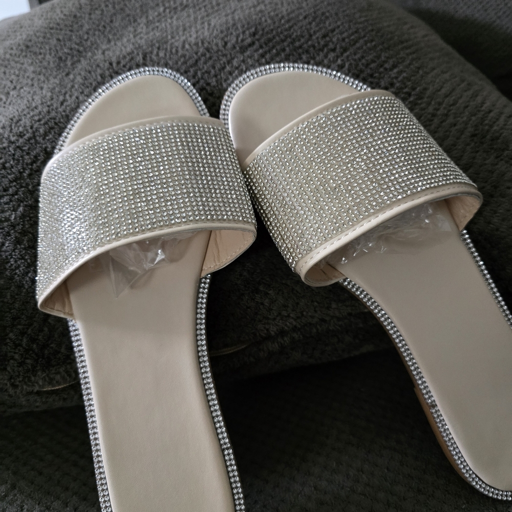 Ladies bling sandals